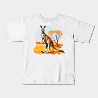 Cute Kangaroo Kids T-Shirt